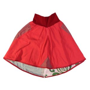 anna * pollack, Wenderock x-small rot grün, Vorderseite rot