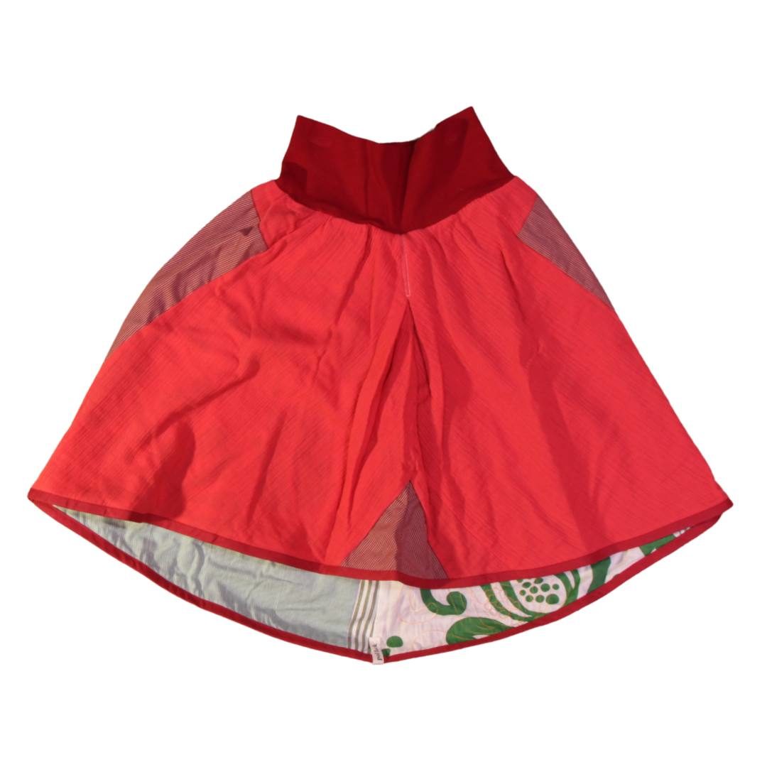 anna * pollack, Wenderock x-small rot grün, Vorderseite rot