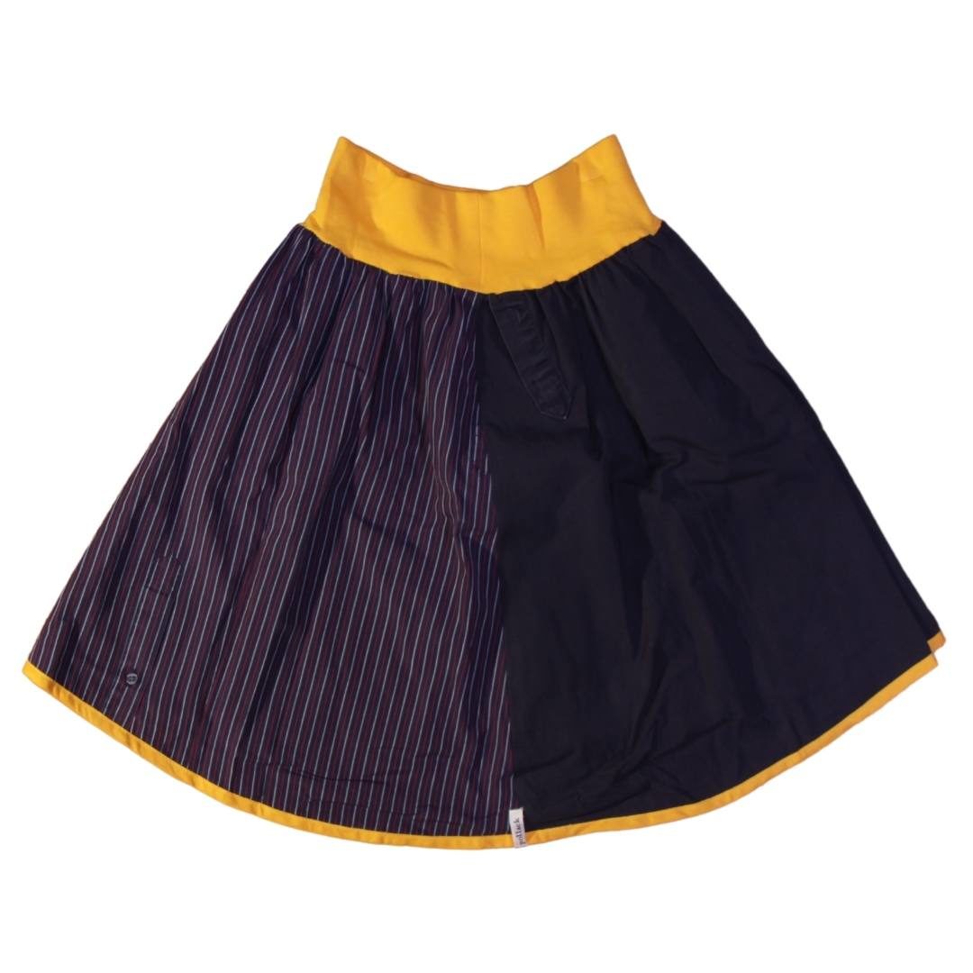 anna * pollack, wenderock_xsmall, blau schwarz, Rückseite schwarz