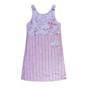 anna * pollack, Wendekleid, 134-152, rosa und blau, Vorderseite rosa