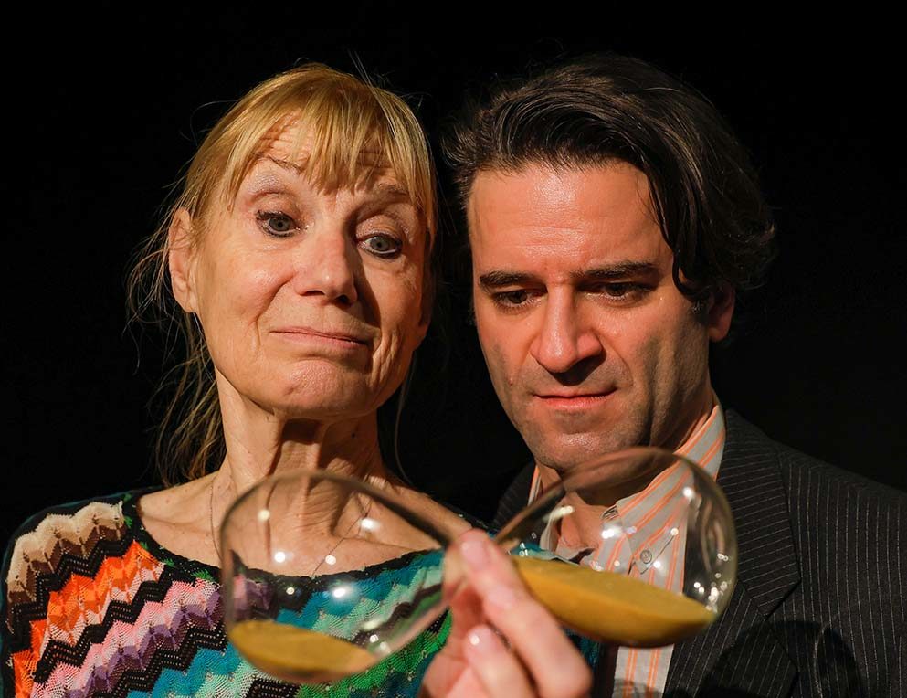 anna * pollack, Beitragsfoto: Reden mit Mama, Brigitte West und Paul Wiborny , © Barbara Palffy