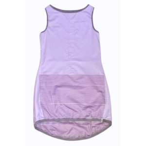 anna * pollack, Kleid Sonnenbrise flieder , Uni und Streif, Ansicht Vorne