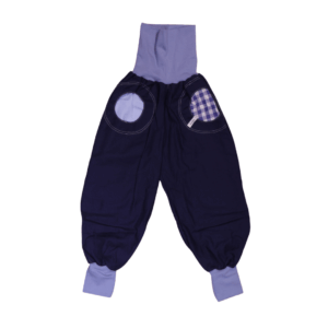 anna * pollack, PIratenhose Mixed, 110-134, dunkelblau, Bund und Taschen hellblau